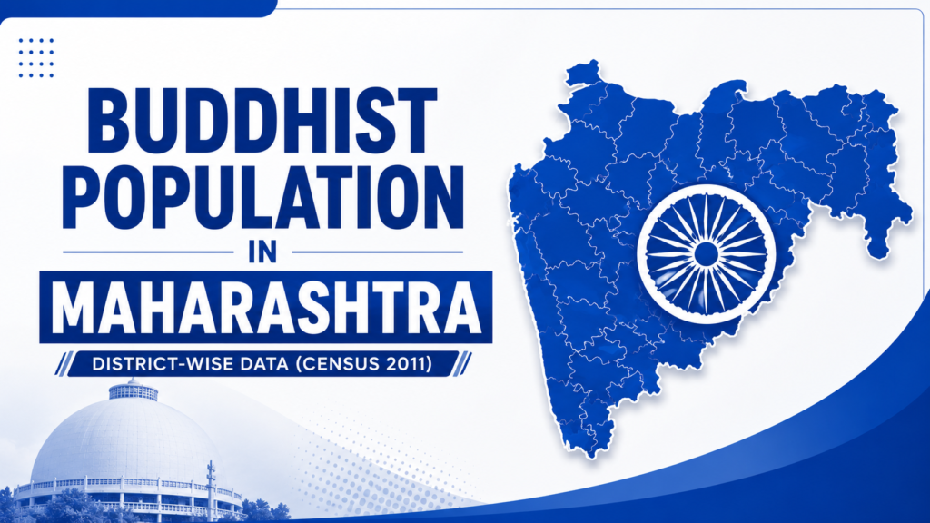 district-wise Buddhist population Maharashtra